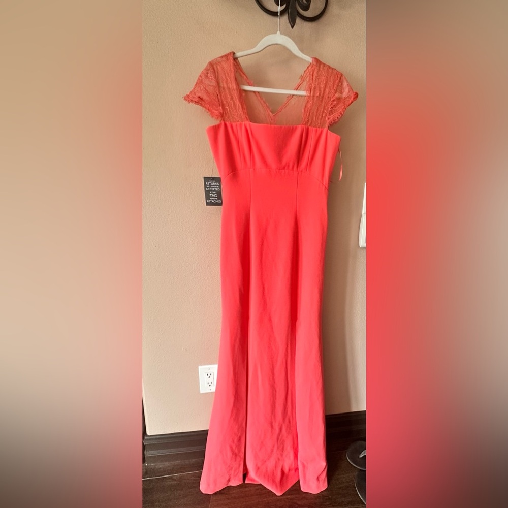 Bcbg maxazaria Julia pink dress sz8 NWT